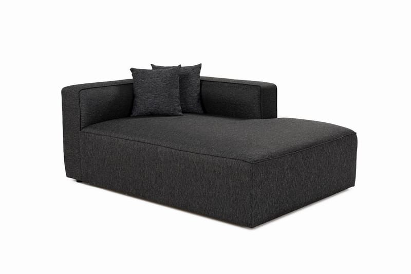 Abbas 4-sits Soffa med Divan - Antracit - Möbler - Soffa - Divansoffor & schäslongsoffa