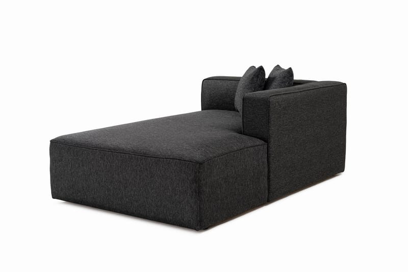 Abbas 4-sits Soffa med Divan - Antracit - Möbler - Soffa - Divansoffor & schäslongsoffa