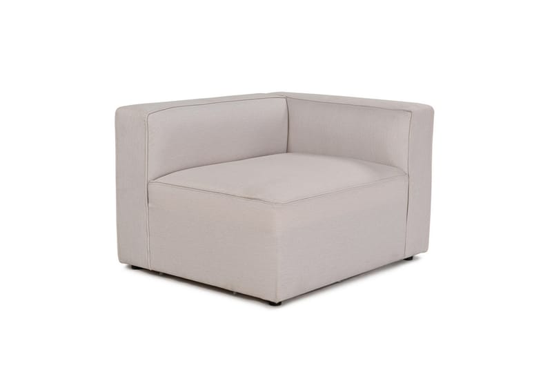 Abbas 4-sits Soffa med Divan - Ecru - Möbler - Soffa - Divansoffor & schäslongsoffa