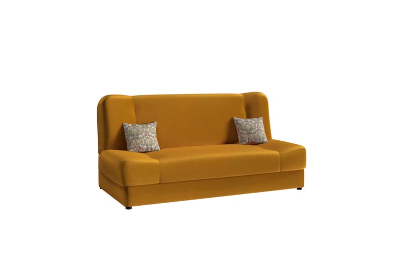 Abron Soffa 3-sits - Orange/Flerfärgad - Möbler - Soffa - 3 sits soffa