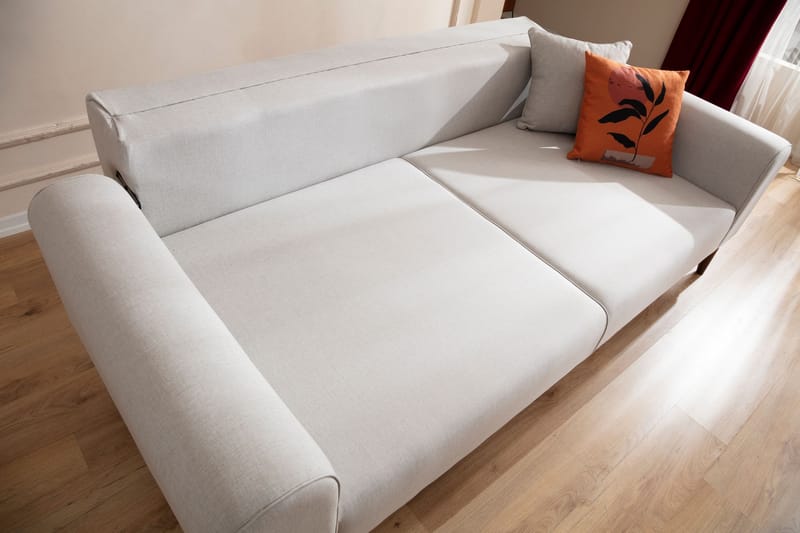 Akio Bäddsoffa 4-sits - Creme - Möbler - Soffa - Bäddsoffa