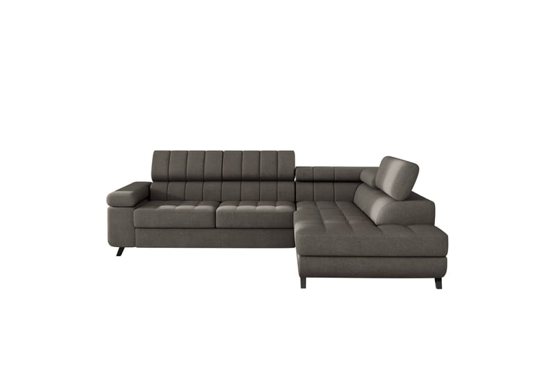 Amshyttan Soffa med Schäslong 3-sits - Brun - Möbler - Soffa - Divansoffor & schäslongsoffa