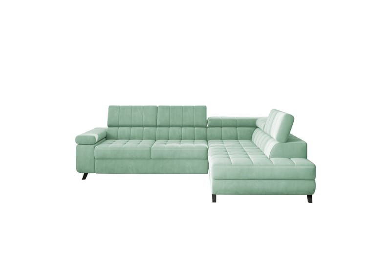 Amshyttan Soffa med Schäslong 3-sits - Grön - Möbler - Soffa - Divansoffor & schäslongsoffa