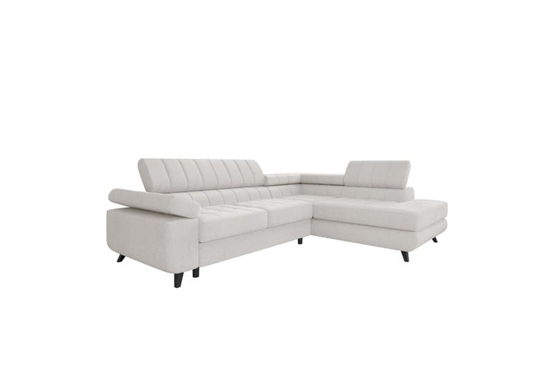 Amshyttan Soffa med Schäslong 3-sits - Vit - Möbler - Soffa - Divansoffor & schäslongsoffa