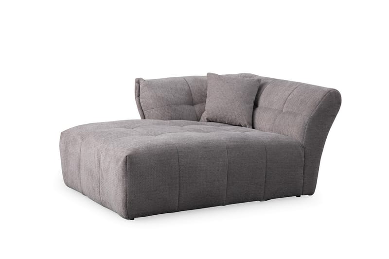 Azzo 4-sits Soffa med Divan - Ljusgrå - Möbler - Soffa - Divansoffor & schäslongsoffa