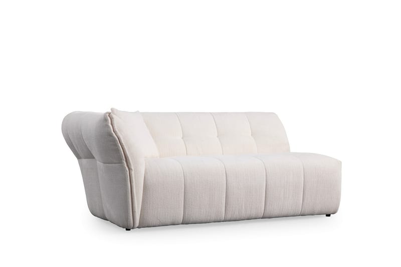 Azzo 4-sits Soffa med Divan - Vit - Möbler - Soffa - Divansoffor & schäslongsoffa