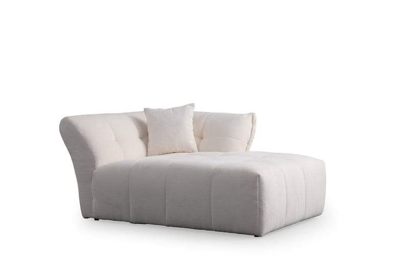 Azzo 4-sits Soffa med Divan - Vit - Möbler - Soffa - Divansoffor & schäslongsoffa