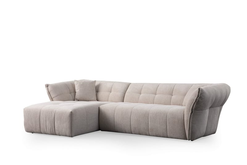 Azzo 4-sits Soffa med Divan - Vit - Möbler - Soffa - Divansoffor & schäslongsoffa