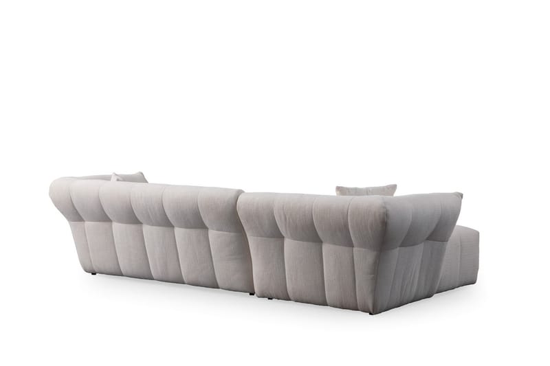 Azzo 4-sits Soffa med Divan - Vit - Möbler - Soffa - Divansoffor & schäslongsoffa