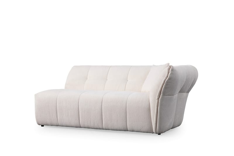 Azzo 4-sits Soffa med Divan - Vit - Möbler - Soffa - Divansoffor & schäslongsoffa