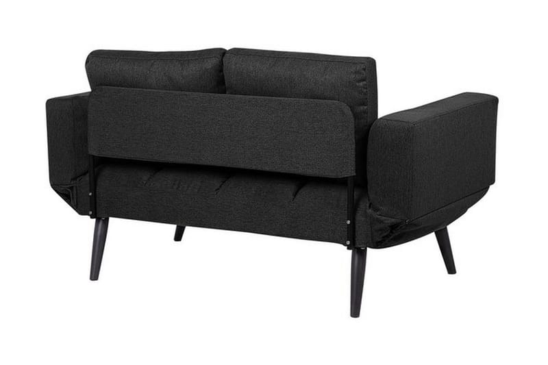 Brekke Bäddsoffa 150 cm - Svart - Bäddsoffa - Bäddsoffa 2 sits