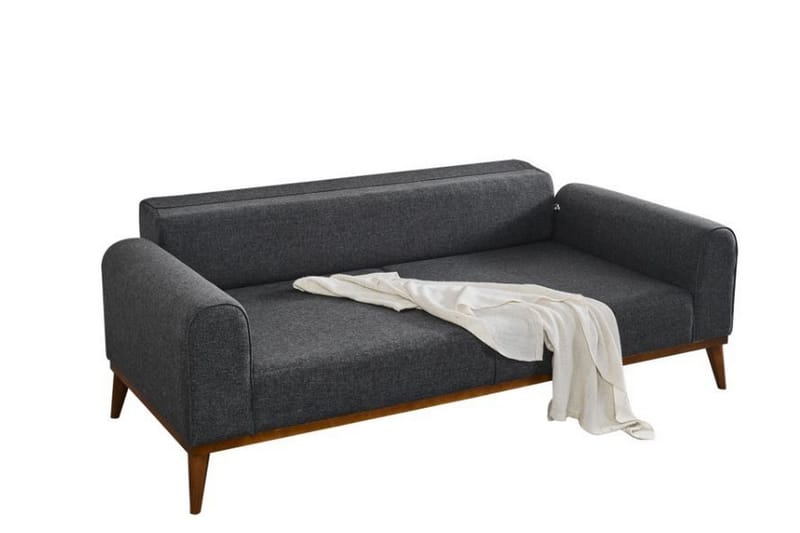 Akio Bäddsoffa 4-sits - Antracit - Möbler - Soffa - Bäddsoffa