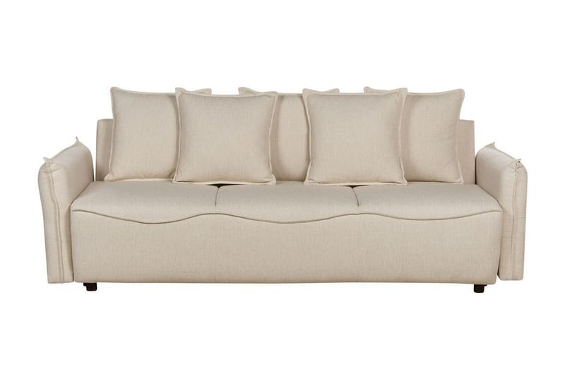 Balendin Bäddsoffa 3-sits - Beige/Svart - Möbler - Soffa - Bäddsoffa