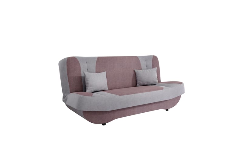 Burralla Bäddsoffa 2-sits - Grå/Rosa - Möbler - Soffa - Bäddsoffa