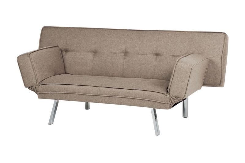 Cathleen Bäddsoffa 3-sits - Brun/Silver - Möbler - Soffa - Bäddsoffa