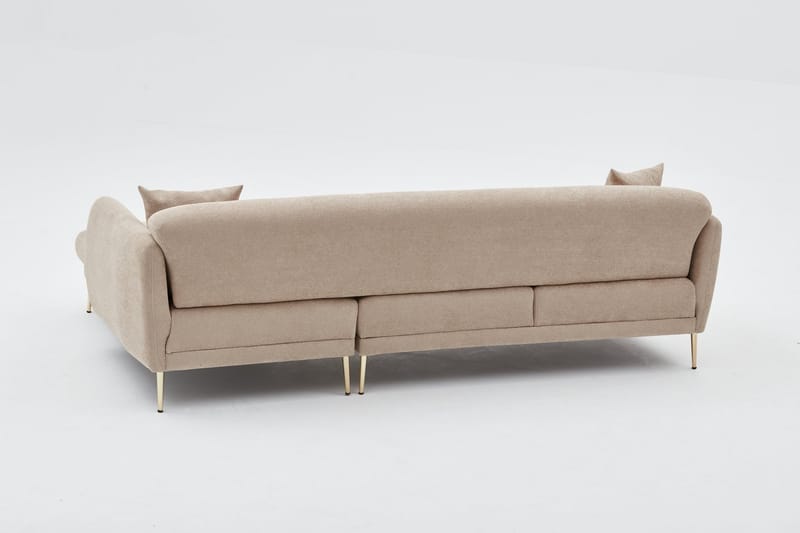 Devika Bäddsoffa m. Divan 4-sits - Beige - Möbler - Soffa - Bäddsoffa