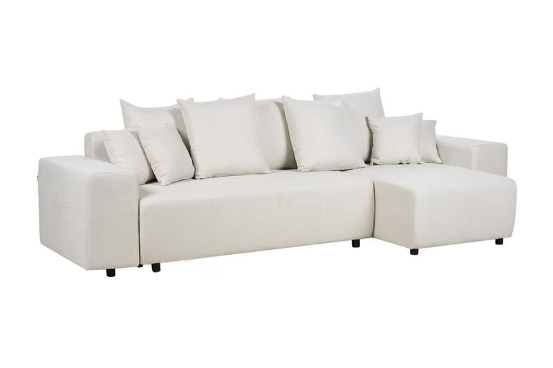 Dysis Hörnbäddsoffa 3-sits - Beige/Svart - Möbler - Soffa - Bäddsoffa