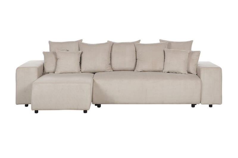 Dysis Hörnbäddsoffa 3-sits - Taupe/Svart - Möbler - Soffa - Bäddsoffa