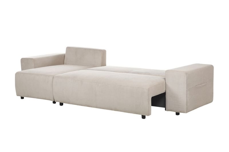 Dysis Hörnbäddsoffa 3-sits - Taupe/Svart - Möbler - Soffa - Bäddsoffa