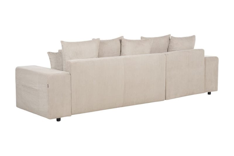 Dysis Hörnbäddsoffa 3-sits - Taupe/Svart - Möbler - Soffa - Bäddsoffa