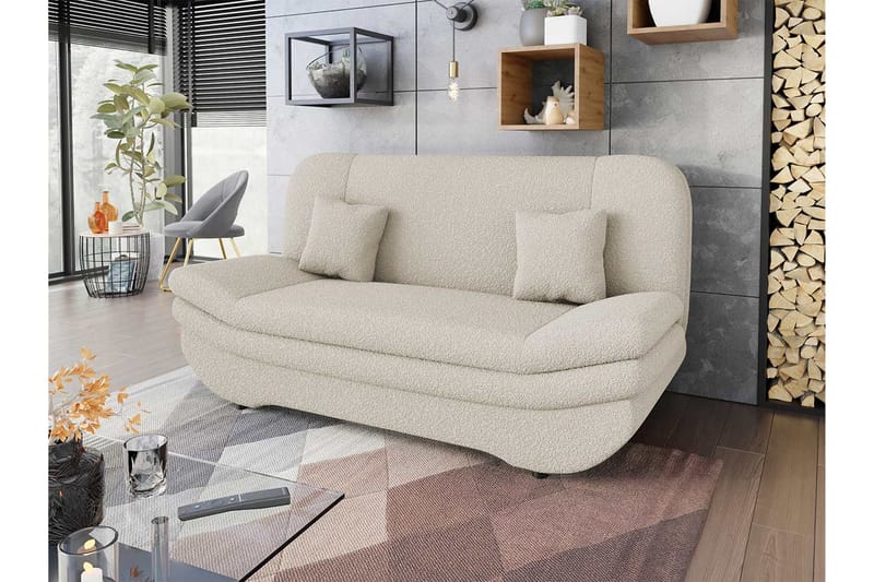 Figurelle Bäddsoffa 2-sits - Beige - Möbler - Soffa - Bäddsoffa