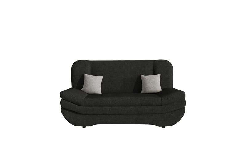 Figurelle Bäddsoffa 2-sits - Svart/Grå - Möbler - Soffa - Bäddsoffa