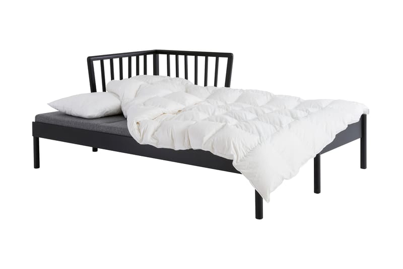 Franz Bäddsoffa Ram 190 cm Svart - Möbler - Soffa - Bäddsoffa