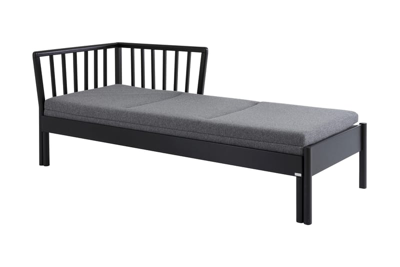 Franz Bäddsoffa Ram 190 cm Svart - Möbler - Soffa - Bäddsoffa