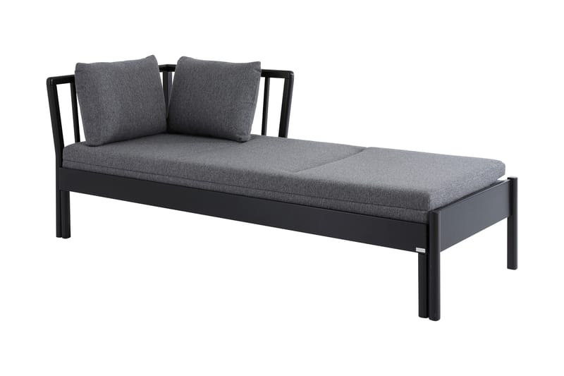 Franz Bäddsoffa Ram 190 cm Svart - Möbler - Soffa - Bäddsoffa