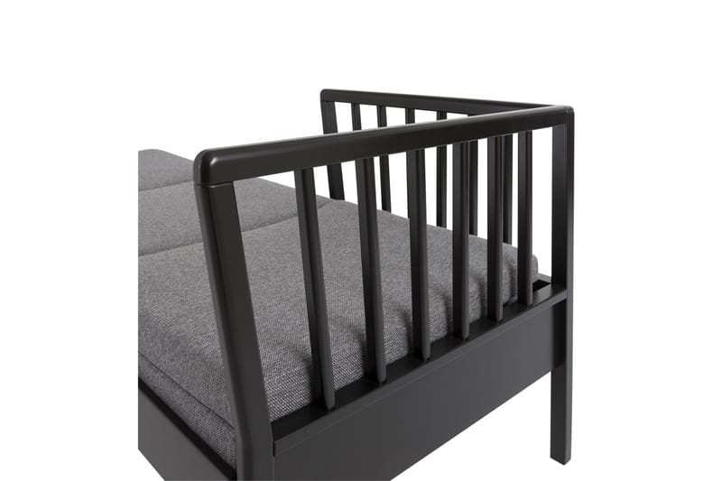 Franz Bäddsoffa Ram 190 cm Svart - Möbler - Soffa - Bäddsoffa