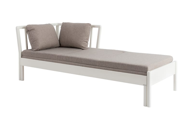 Franz Bäddsoffa Ram 190 cm Vit - Möbler - Soffa - Bäddsoffa