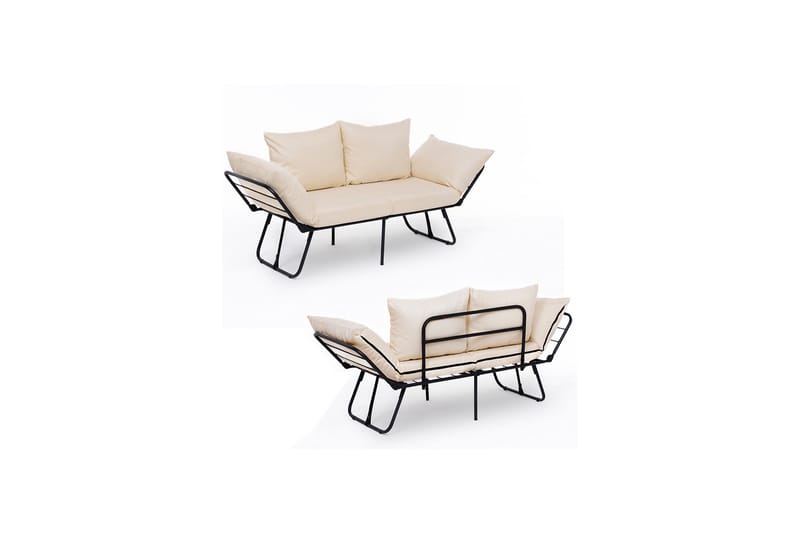 Giancarlo Bäddsoffa 2-sits - Cream - Möbler - Soffa - Bäddsoffa