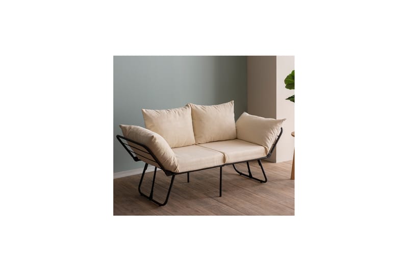 Giancarlo Bäddsoffa 2-sits - Cream - Möbler - Soffa - Bäddsoffa