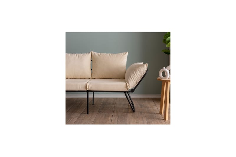 Giancarlo Bäddsoffa 2-sits - Cream - Möbler - Soffa - Bäddsoffa