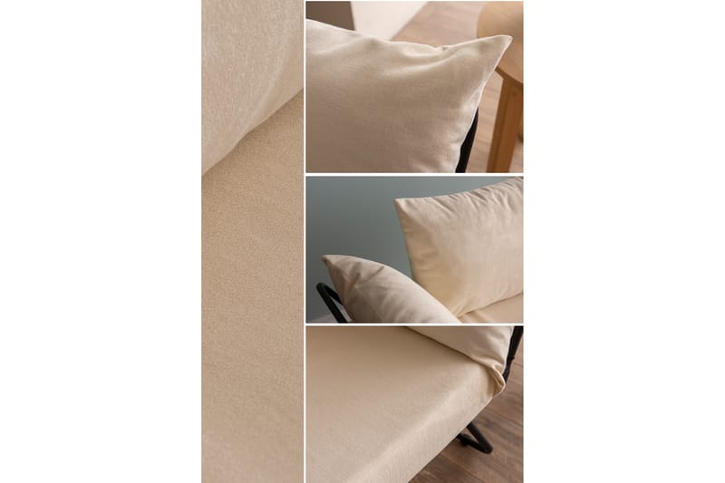 Giancarlo Bäddsoffa 2-sits - Cream - Möbler - Soffa - Bäddsoffa