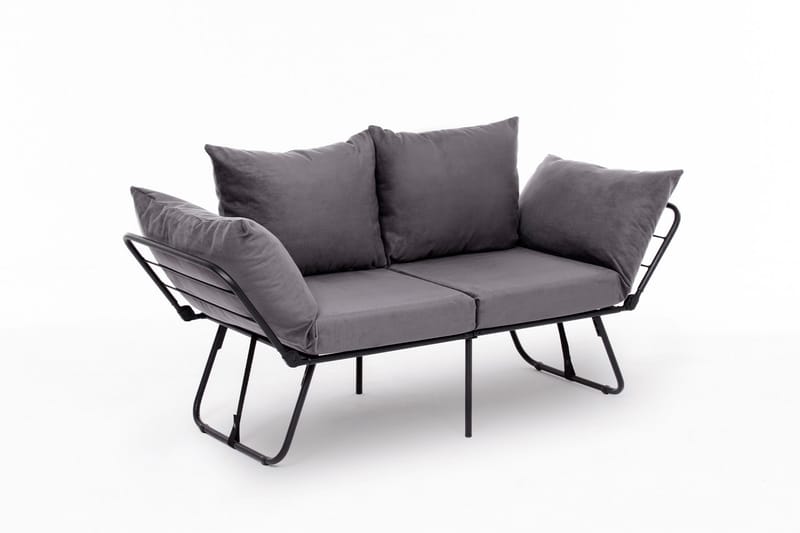 Giancarlo Bäddsoffa 2-sits - Grå - Möbler - Soffa - Bäddsoffa