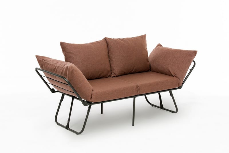 Giancarlo Bäddsoffa 2-sits - Ljusbrun - Möbler - Soffa - Bäddsoffa