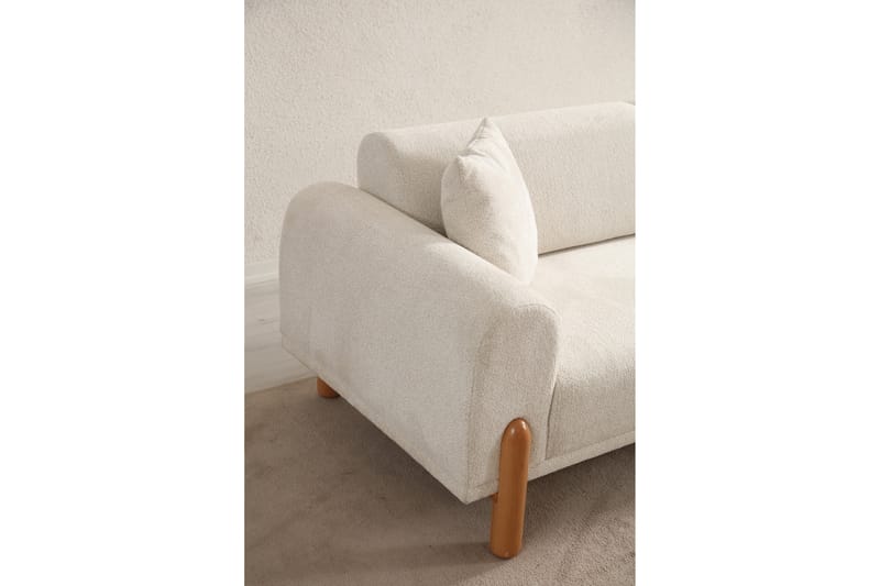 Godiva Bäddsoffa 3-sits - Cream - Möbler - Soffa - Bäddsoffa