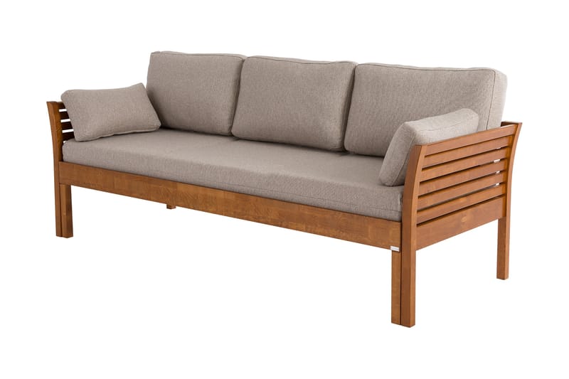 Kanerva Bäddsoffa Ram 190 cm Valnöt - Möbler - Soffa - Bäddsoffa