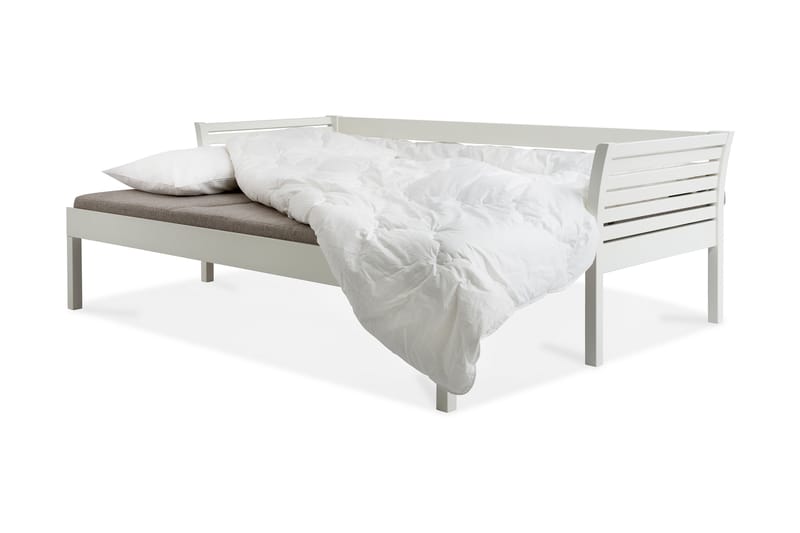 Kanerva Bäddsoffa Ram 190 cm Vit - Möbler - Soffa - Bäddsoffa