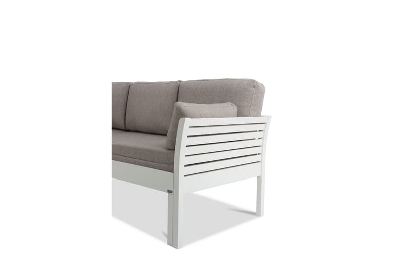 Kanerva Bäddsoffa Ram 200 cm Vit - Möbler - Soffa - Bäddsoffa