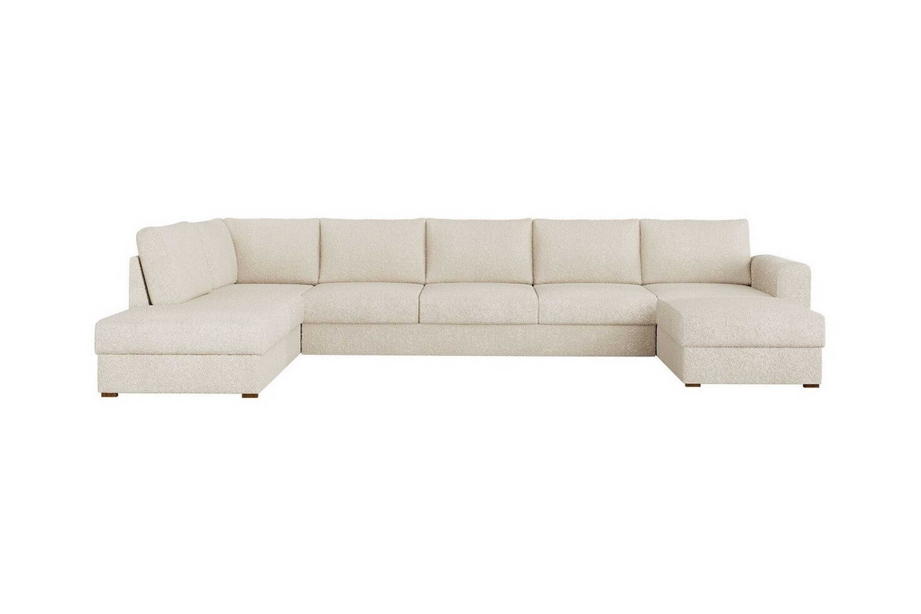 Kintore 6-sits Hörnbäddsoffa - Bäddsoffa Beige