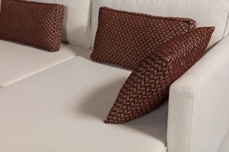 Matris 4-sits Bäddsoffa med Divan - Beige - Möbler - Soffa - Bäddsoffa