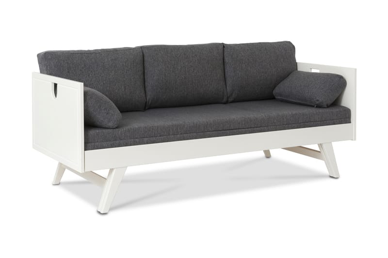 Notte Bäddsoffa Ram 190 cm Vit - Möbler - Soffa - Bäddsoffa