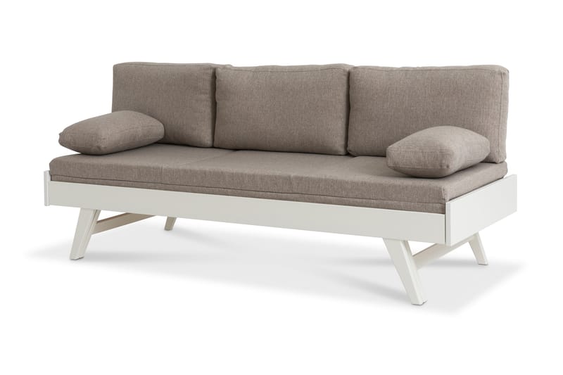 Notte Divanbäddsoffa Ram 190 cm Vit - Möbler - Soffa - Bäddsoffa