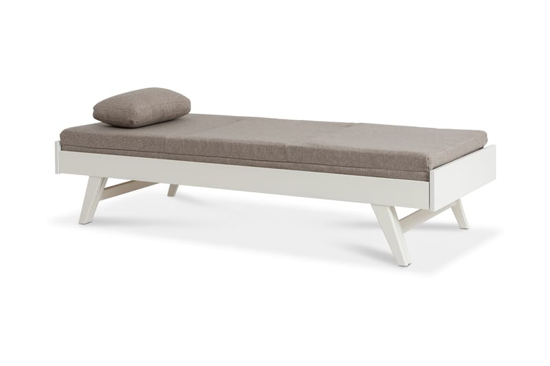 Notte Divanbäddsoffa Ram 200 cm Vit - Möbler - Soffa - Bäddsoffa