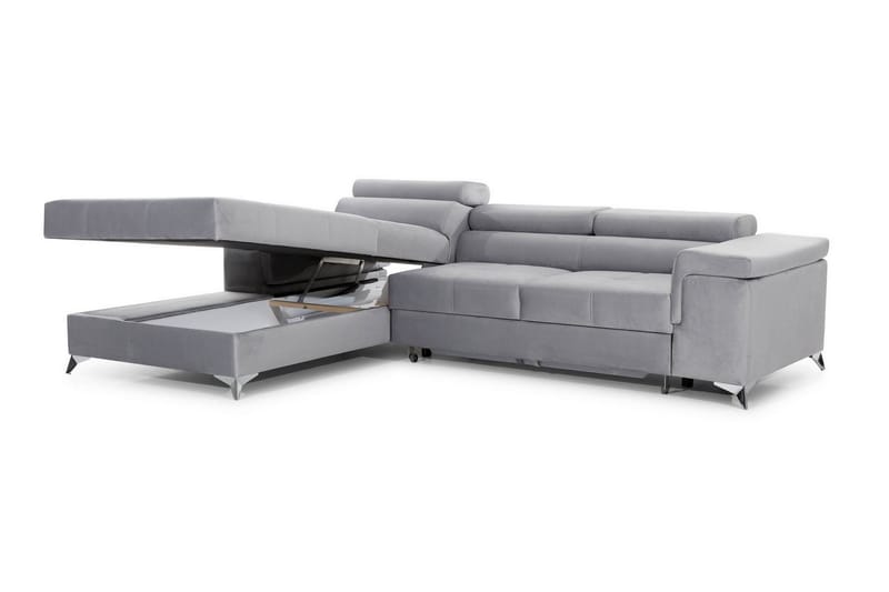 Ricardone 3-sits Bäddsoffa m. Divan - Brun - Möbler - Soffa - B�äddsoffa