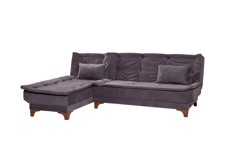 Riversdale Bäddsoffa m. Divan 4-sits - Antracit - Bäddsoffa - Bäddsoffa divan