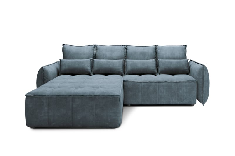 Takara Bäddsoffa med Divan 3-sits - Blå - Möbler - Soffa - Bäddsoffa