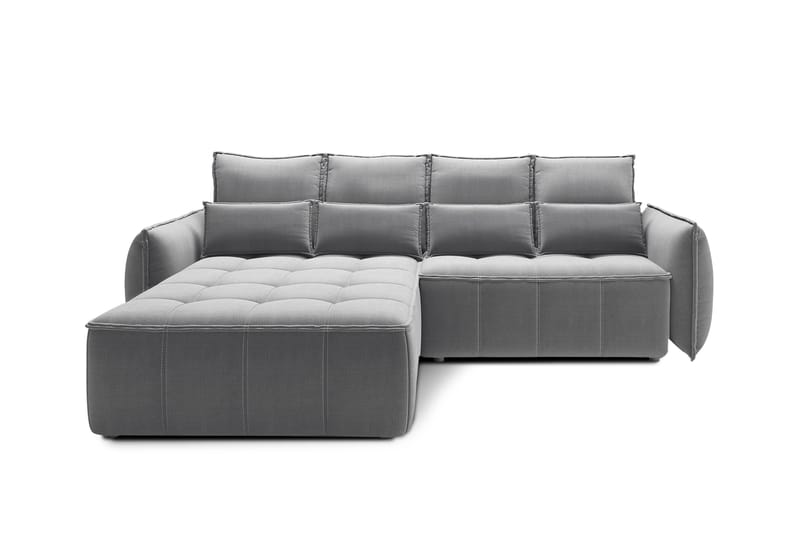 Takara Bäddsoffa med Divan 3-sits - Grå - Möbler - Soffa - Bäddsoffa